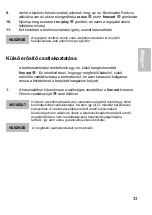 Предварительный просмотр 33 страницы Tk-trainer PHONECOACH TK-MP3 User Manual