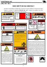 Предварительный просмотр 8 страницы TK BBS20 Operator'S Safety And Service