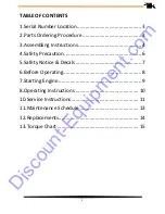 Предварительный просмотр 3 страницы TK JCS Operator'S Safety And Service Manual