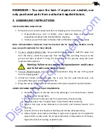 Предварительный просмотр 5 страницы TK JCS Operator'S Safety And Service Manual