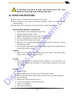 Предварительный просмотр 12 страницы TK JCS Operator'S Safety And Service Manual