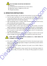 Preview for 12 page of TK TCG-10 Operator'S Safety And Service Manual