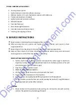 Preview for 13 page of TK TCG-10 Operator'S Safety And Service Manual