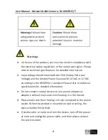 Preview for 5 page of TKH security BL1002F4-EI/T User Manual