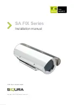 TKH security SIQURA SA FIX Series Installation Manual предпросмотр