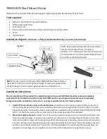 Preview for 1 page of TKMOUNTS Skull Mount Clamp Quick Start Manual