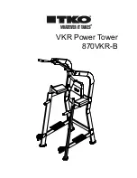 Preview for 1 page of Tko Sports Group 870VKR-B Assembly Manual