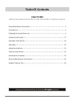 Preview for 2 page of TKO 7001-G2 Owner'S Manual