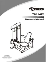 TKO 7011-G2 Owner'S Manual предпросмотр