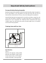 Предварительный просмотр 4 страницы TKO 7011-G2 Owner'S Manual