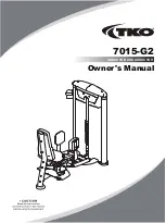 TKO 7015-G2 Owner'S Manual предпросмотр