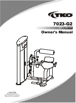 Предварительный просмотр 1 страницы TKO 7023-G2 Owner'S Manual