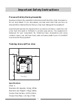 Предварительный просмотр 4 страницы TKO 7023-G2 Owner'S Manual