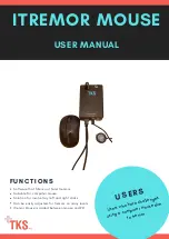 Preview for 1 page of TKS ITREMOR MOUSE User Manual