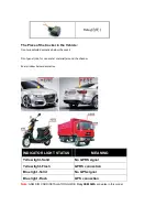 Preview for 4 page of TKSTAR TP-GPS806 User Manual