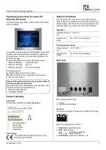 TL Electronic SlimLine ES Series Operating Instructions предпросмотр