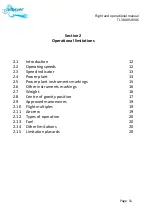 Preview for 12 page of TL Ultralight TL-3000 Sirius Flight And Operational Manual