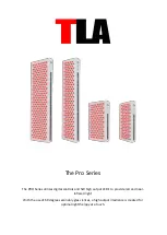 TLA The Pro Series Manual preview