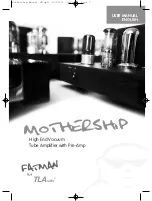 Предварительный просмотр 1 страницы TLAudio Fatman Mothership User Manual