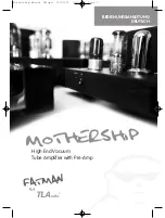 Предварительный просмотр 9 страницы TLAudio Fatman Mothership User Manual