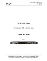 TLC DCH-3100P User Manual preview