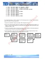 Preview for 67 page of TLD GPU-406 Manual