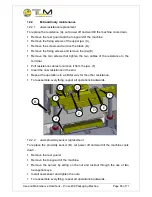 Preview for 65 page of TLM PRIME 400 Use And Maintenance Handbook