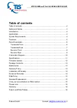 Preview for 2 page of TLS Electronics 875150 User Manual