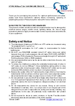 Preview for 3 page of TLS Electronics 875150 User Manual