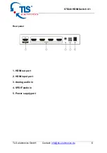 Предварительный просмотр 6 страницы TLS Electronics 875340 User Manual