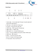 Preview for 7 page of TLS Electronics 875450 User Manual