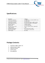 Preview for 11 page of TLS Electronics 875450 User Manual