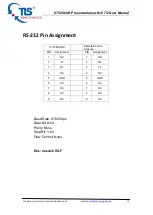 Preview for 12 page of TLS Electronics 875450 User Manual