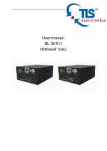 TLS Electronics BL 30110 HDBaseT Set2 User Manual предпросмотр