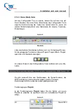 Preview for 20 page of TLS Electronics QuickControl XL Installation And User Manual