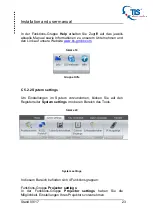 Preview for 23 page of TLS Electronics QuickControl XL Installation And User Manual