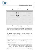 Preview for 30 page of TLS Electronics QuickControl XL Installation And User Manual