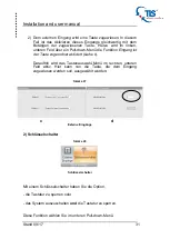 Preview for 31 page of TLS Electronics QuickControl XL Installation And User Manual