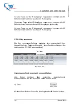 Preview for 34 page of TLS Electronics QuickControl XL Installation And User Manual