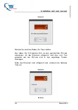 Preview for 36 page of TLS Electronics QuickControl XL Installation And User Manual