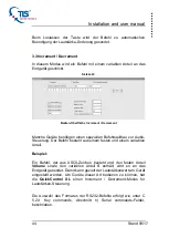 Preview for 44 page of TLS Electronics QuickControl XL Installation And User Manual