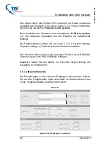 Preview for 48 page of TLS Electronics QuickControl XL Installation And User Manual