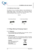 Preview for 54 page of TLS Electronics QuickControl XL Installation And User Manual