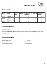 Preview for 29 page of TLS 760383 Instruction Manual