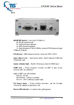 Предварительный просмотр 8 страницы TLS 875700 MF100 User Manual