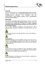 Preview for 5 page of TLS M 100 Combi Operation Manual