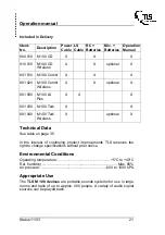 Preview for 21 page of TLS M 100 Combi Operation Manual