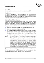 Preview for 31 page of TLS M 100 Combi Operation Manual