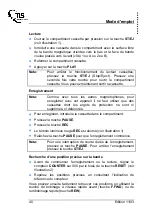 Preview for 40 page of TLS M 100 Combi Operation Manual