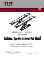 Preview for 1 page of TLS TLSS10ALORR1 Installation, Operation & Service Manual